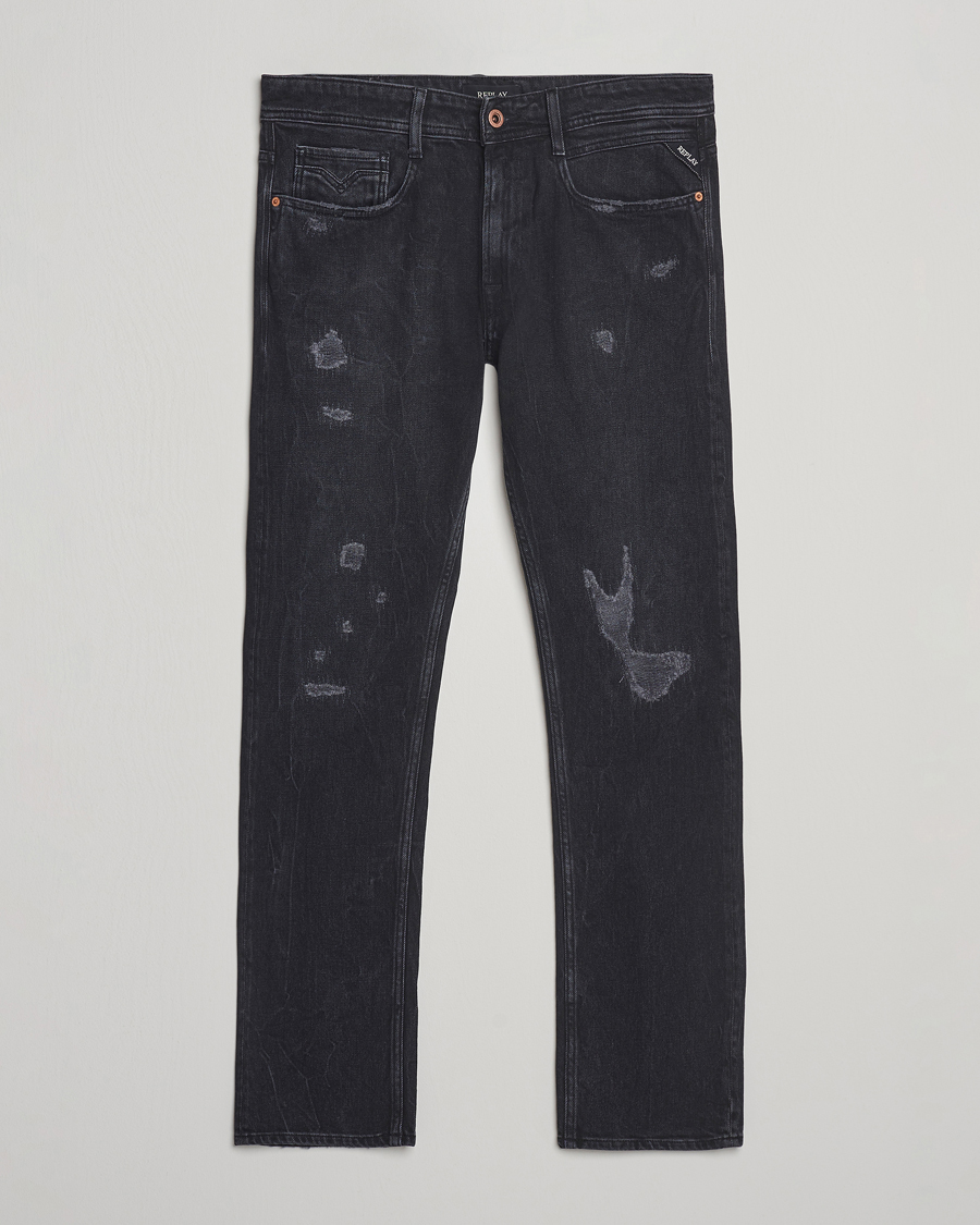 Homme | Pantalons | Replay | Rocco Comfort Fit Stretch Jeans Washed Black