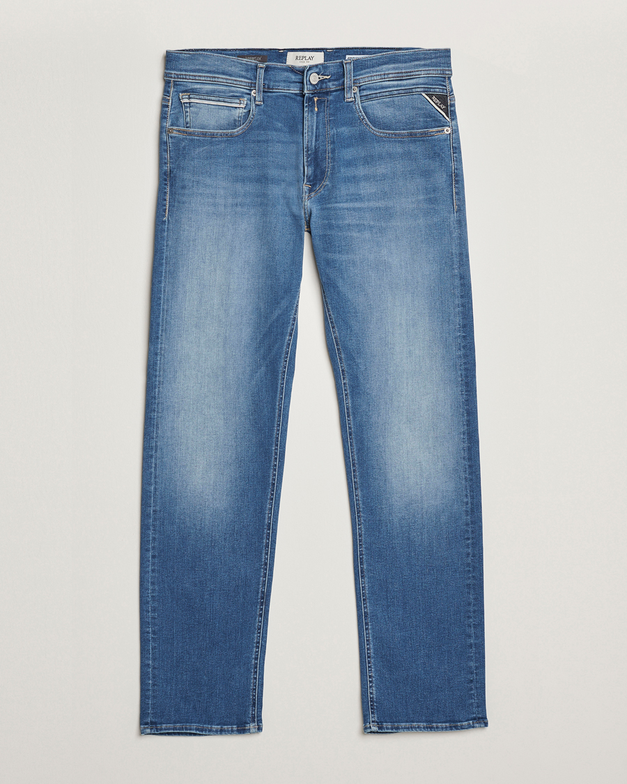 Homme | Jeans | Replay | Grover Hyperflex Original Jeans Medium Blue