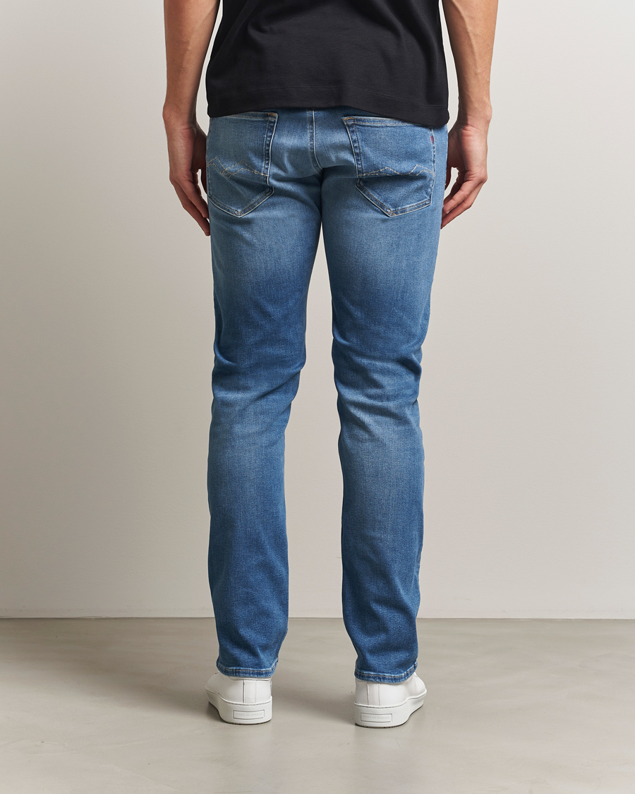 Homme | Jeans | Replay | Grover Hyperflex Original Jeans Medium Blue