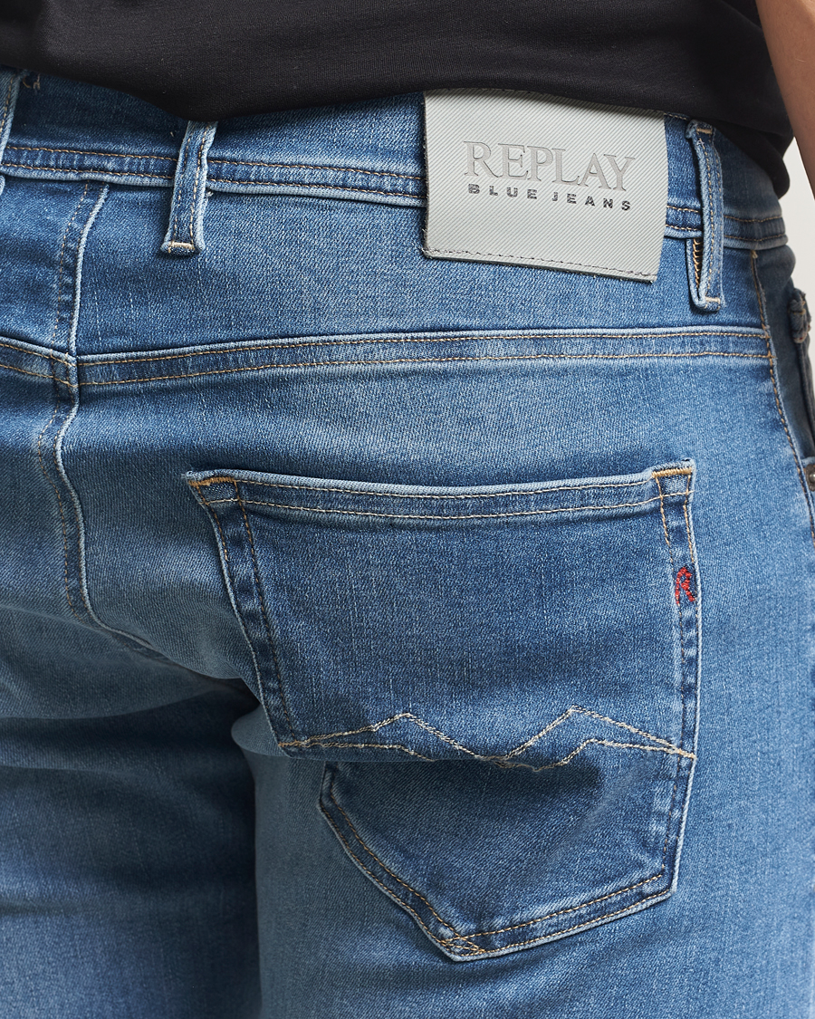 Homme | Jeans | Replay | Grover Hyperflex Original Jeans Medium Blue