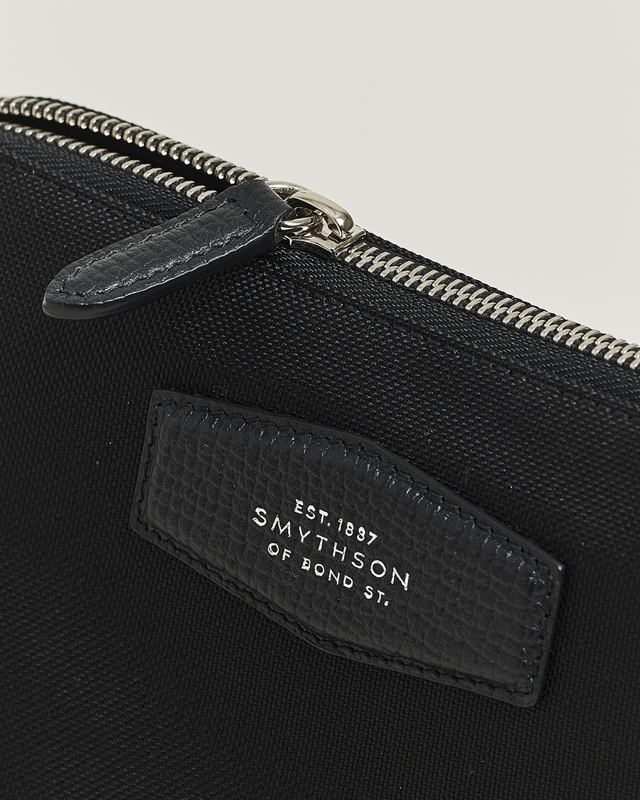 Homme | Sacs | Smythson | Canvas Norton Travel Pouch Black