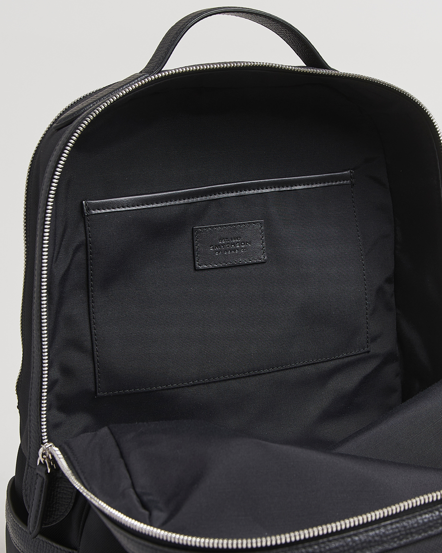 Homme | Sacs | Smythson | Canvas Norton Backpack Black