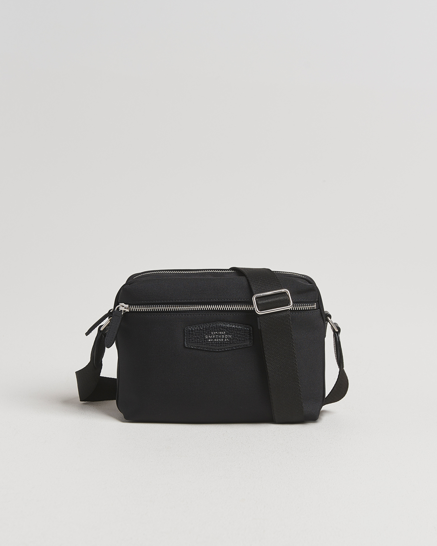 Homme | Sacs | Smythson | Canvas Norton Crossbody Bag Black