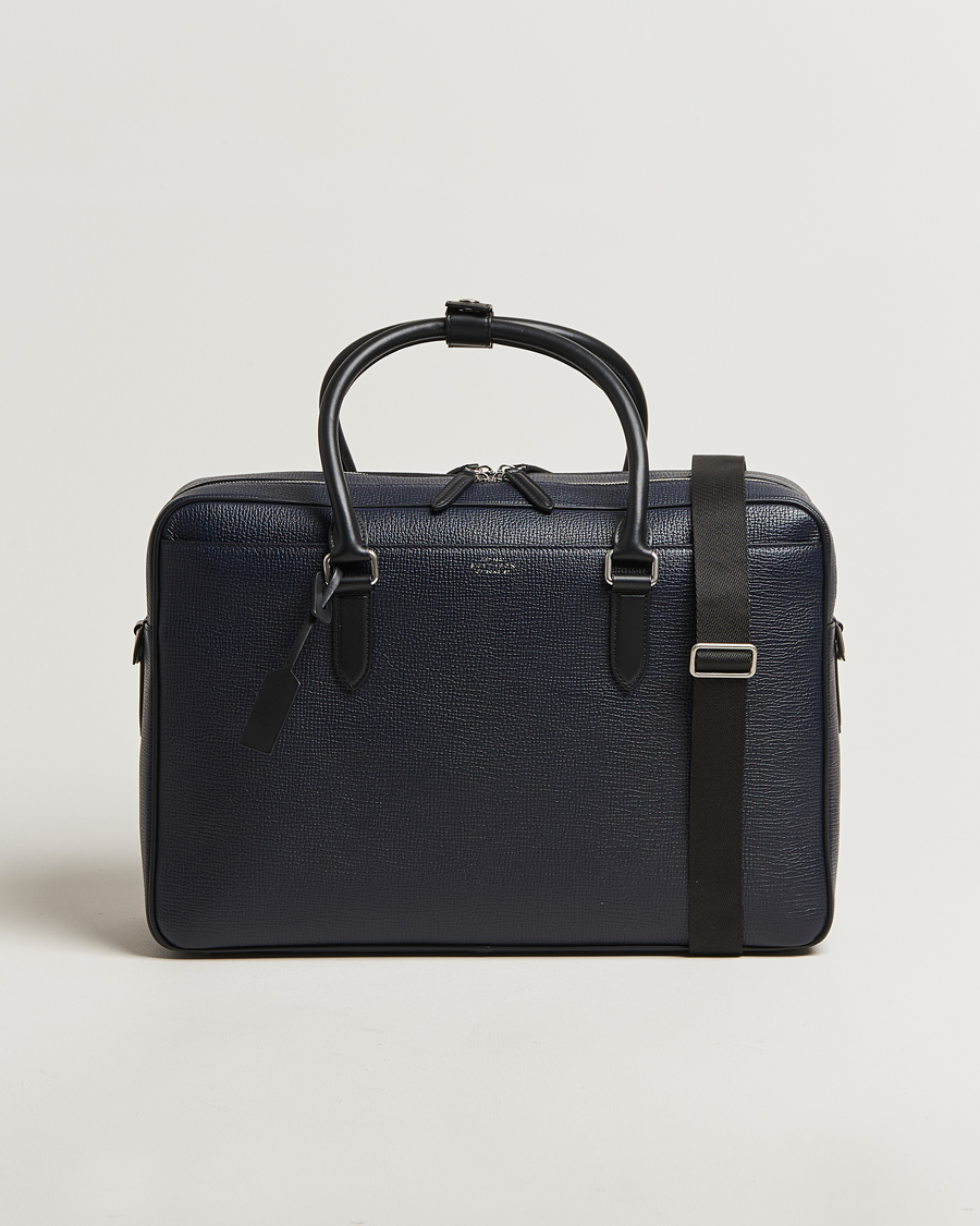 Homme | Sacs | Smythson | Ludlow 48 Hours Travel Bag Navy