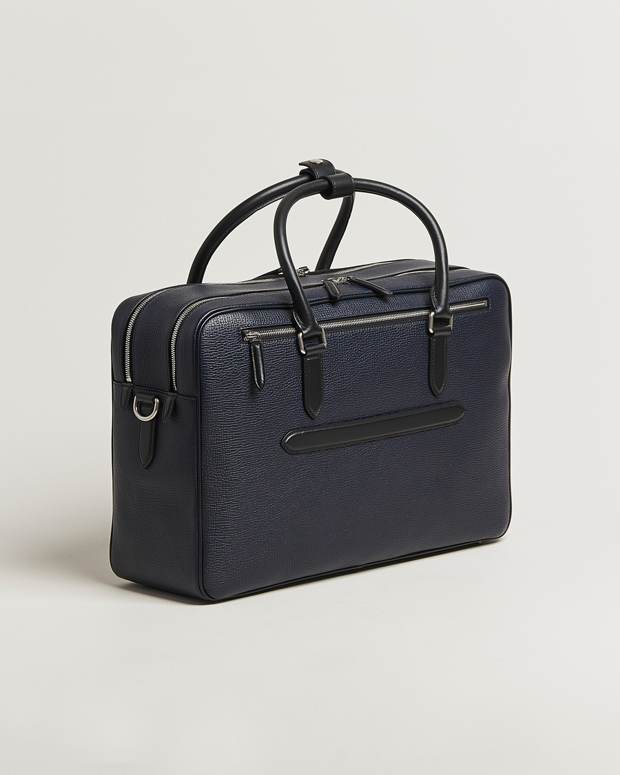 Homme | Sacs | Smythson | Ludlow 48 Hours Travel Bag Navy