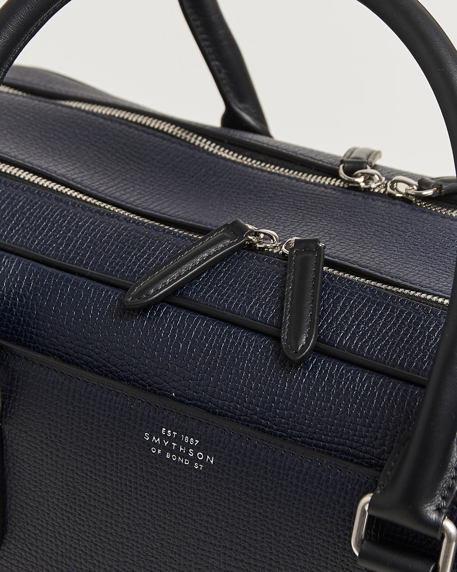 Homme | Sacs | Smythson | Ludlow 48 Hours Travel Bag Navy