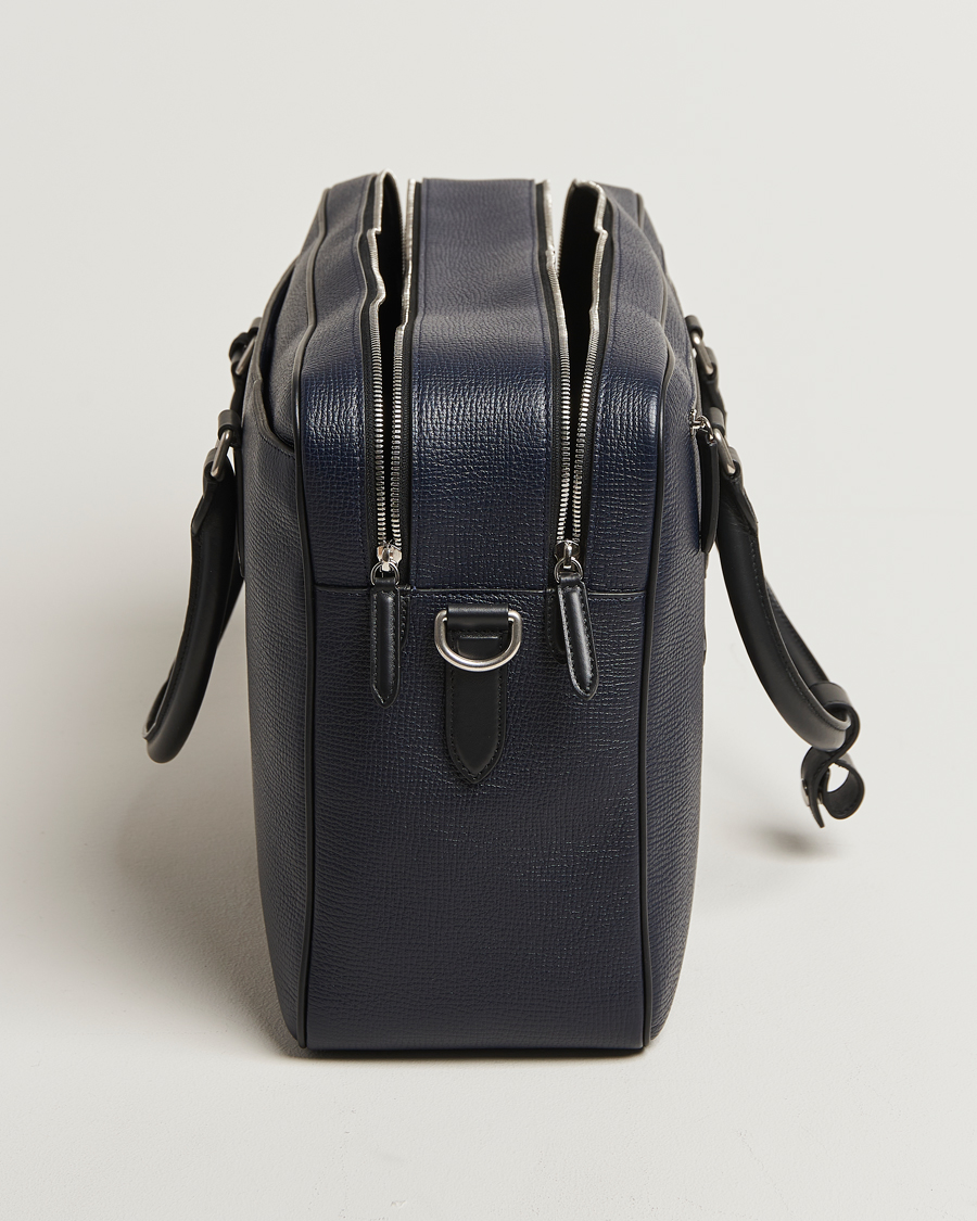 Homme | Sacs | Smythson | Ludlow 48 Hours Travel Bag Navy