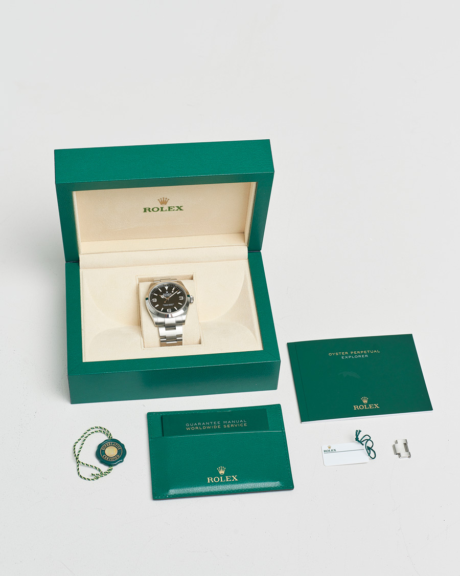 Homme | Rolex Pre-Owned Explorer 40 | Rolex Pre-Owned | Explorer 40