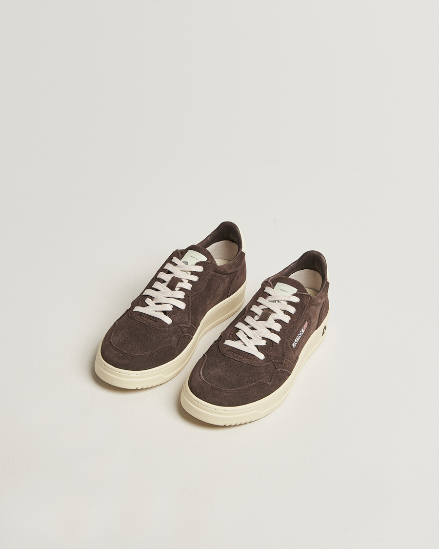 Homme | Autry Medalist Low Sneaker Moka/White | Autry | Medalist Low Sneaker Moka/White
