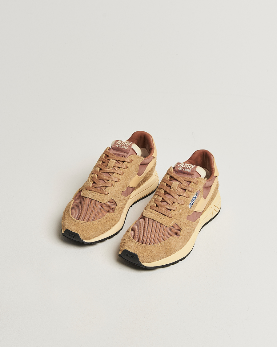 Homme | Baskets | Autry | Reelwind Running Sneaker Beige/Brown