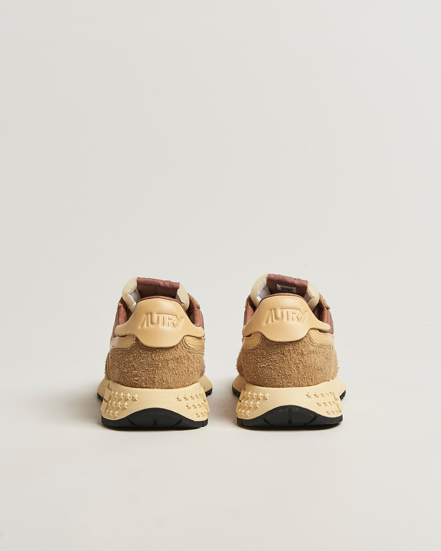 Homme | Baskets | Autry | Reelwind Running Sneaker Beige/Brown