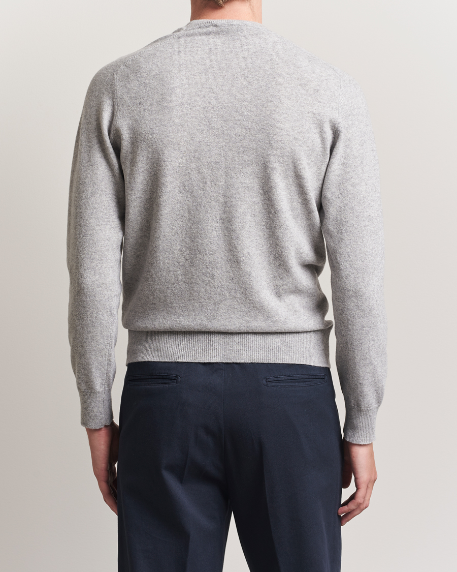Homme | Pulls Et Tricots | Altea | Wool/Cashmere Crew Neck Pullover Light Grey