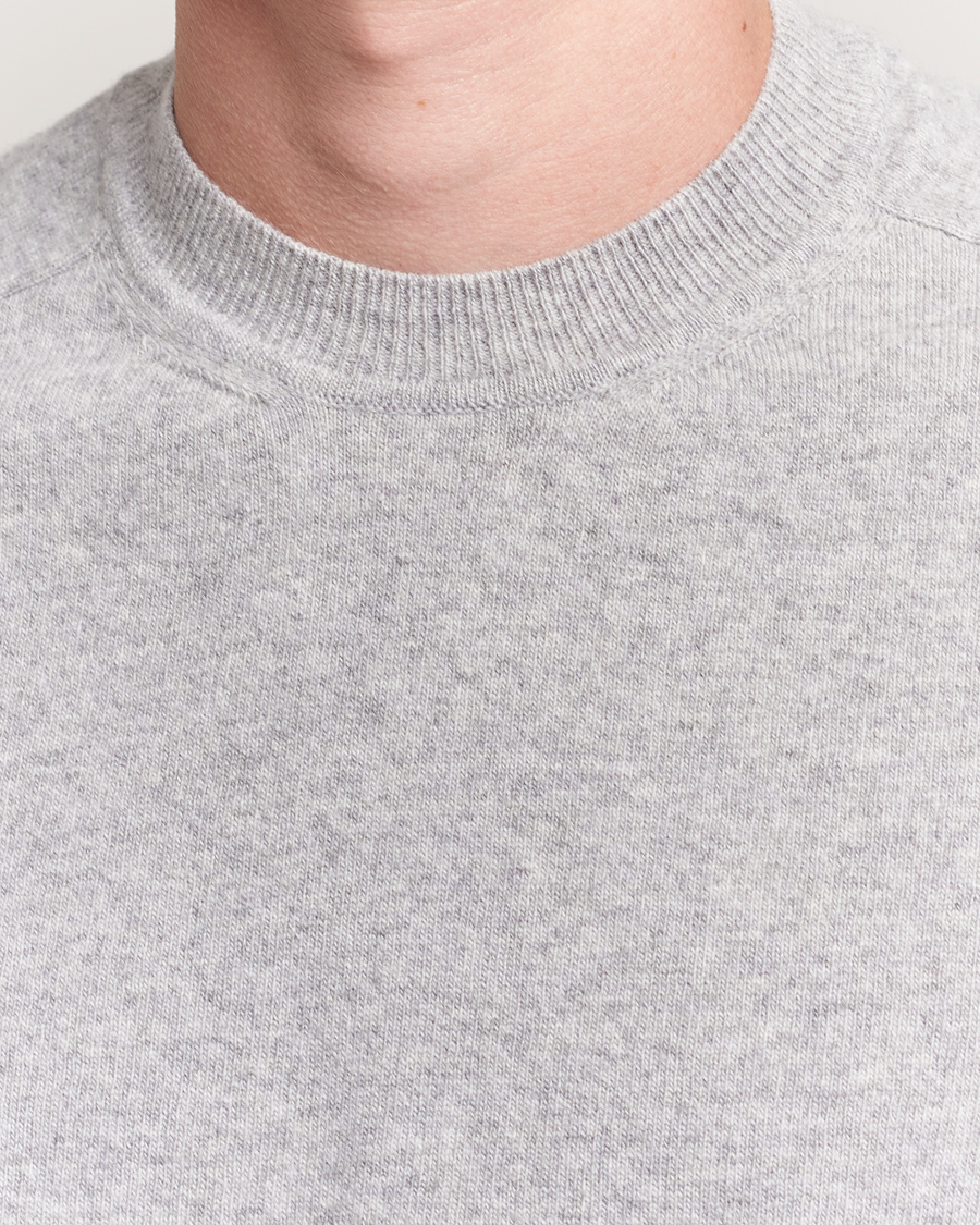 Homme | Pulls Et Tricots | Altea | Wool/Cashmere Crew Neck Pullover Light Grey