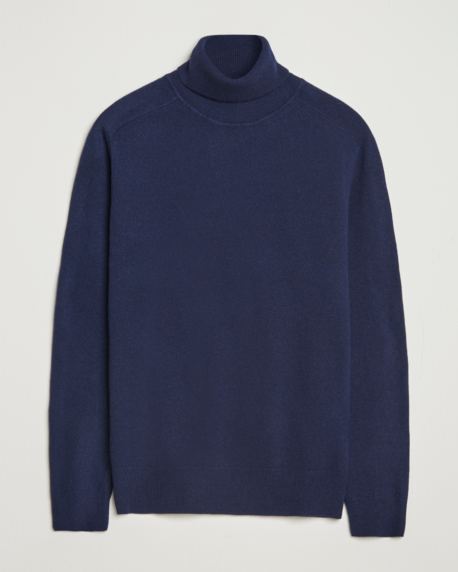 Homme | Pulls Et Tricots | Altea | Wool/Cashmere Rollneck Navy