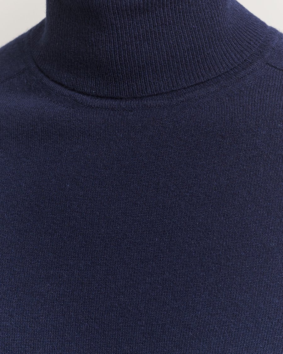Homme | Pulls Et Tricots | Altea | Wool/Cashmere Rollneck Navy