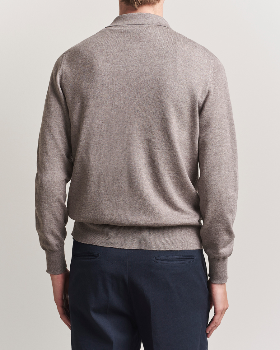 Homme | Pulls Et Tricots | Altea | Merino Wool Cardigan Taupe