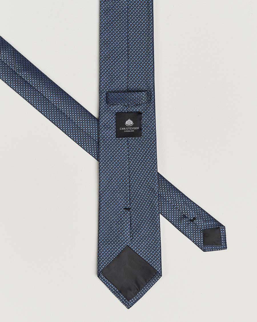 Homme | Amanda Christensen Box Set Silk 8 cm Tie And Pocket Square Sky Blue | Amanda Christensen | Box Set Silk 8 cm Tie And Pocket Square Sky Blue