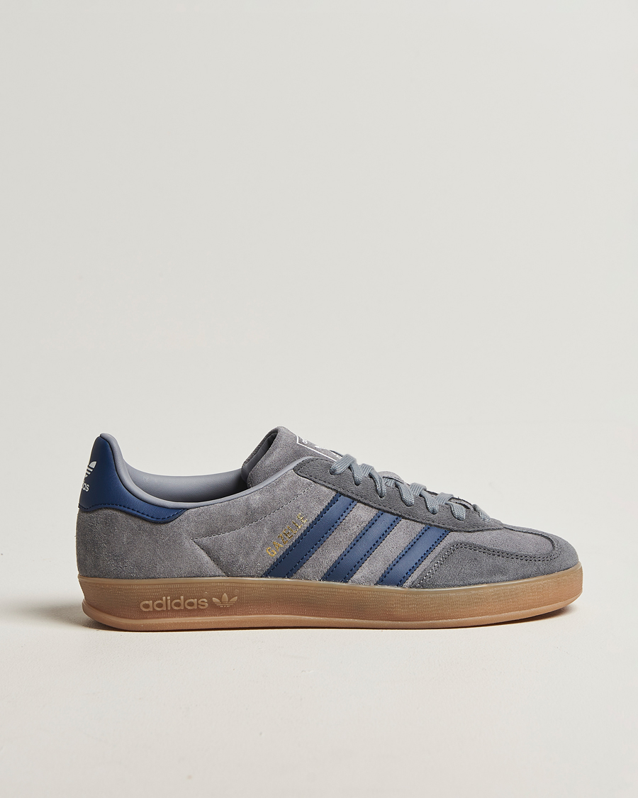 Homme | Baskets | adidas Originals | Gazelle Indoor Sneaker Grey/Navy
