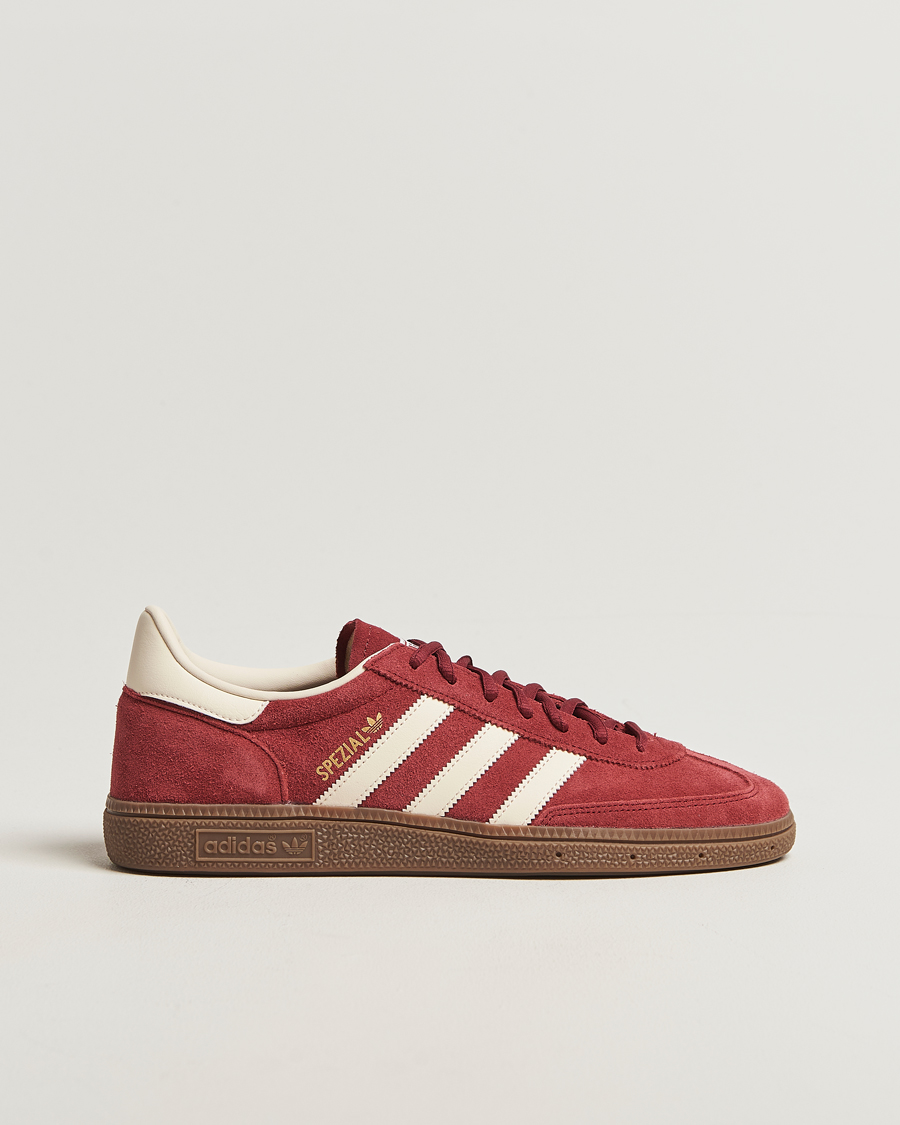 Homme | adidas Originals Handball Spezial Sneaker Burgundy/White | adidas Originals | Handball Spezial Sneaker Burgundy/White