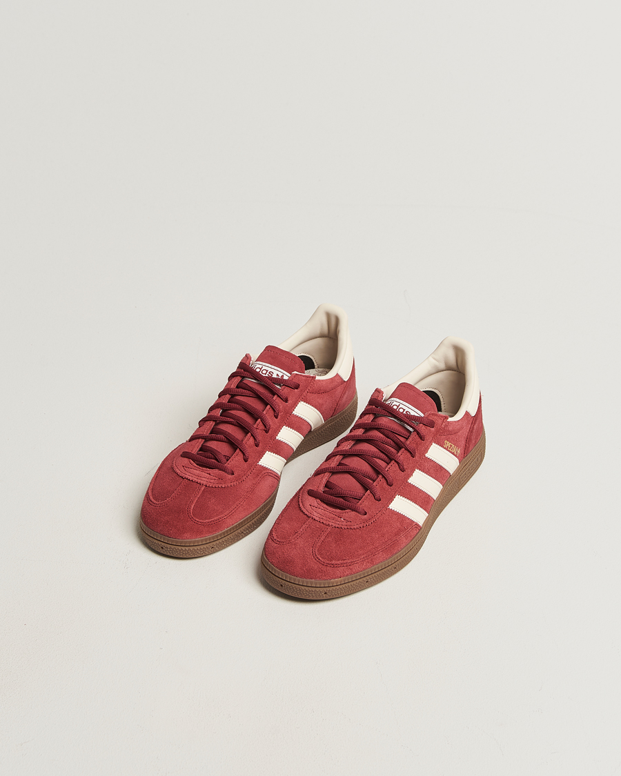 Homme | adidas Originals Handball Spezial Sneaker Burgundy/White | adidas Originals | Handball Spezial Sneaker Burgundy/White