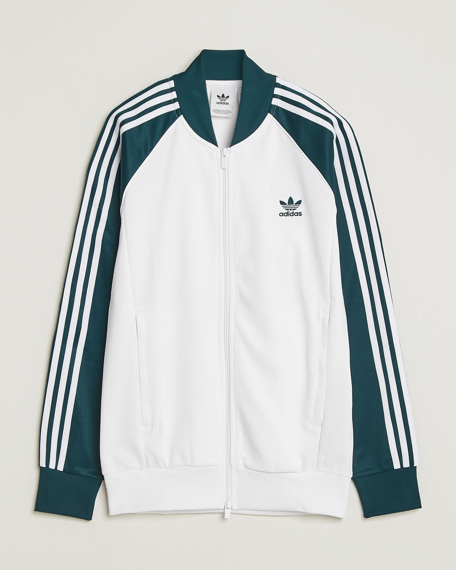 Homme | Pulls Et Tricots | adidas Originals | Classic Track Jacket White/Green