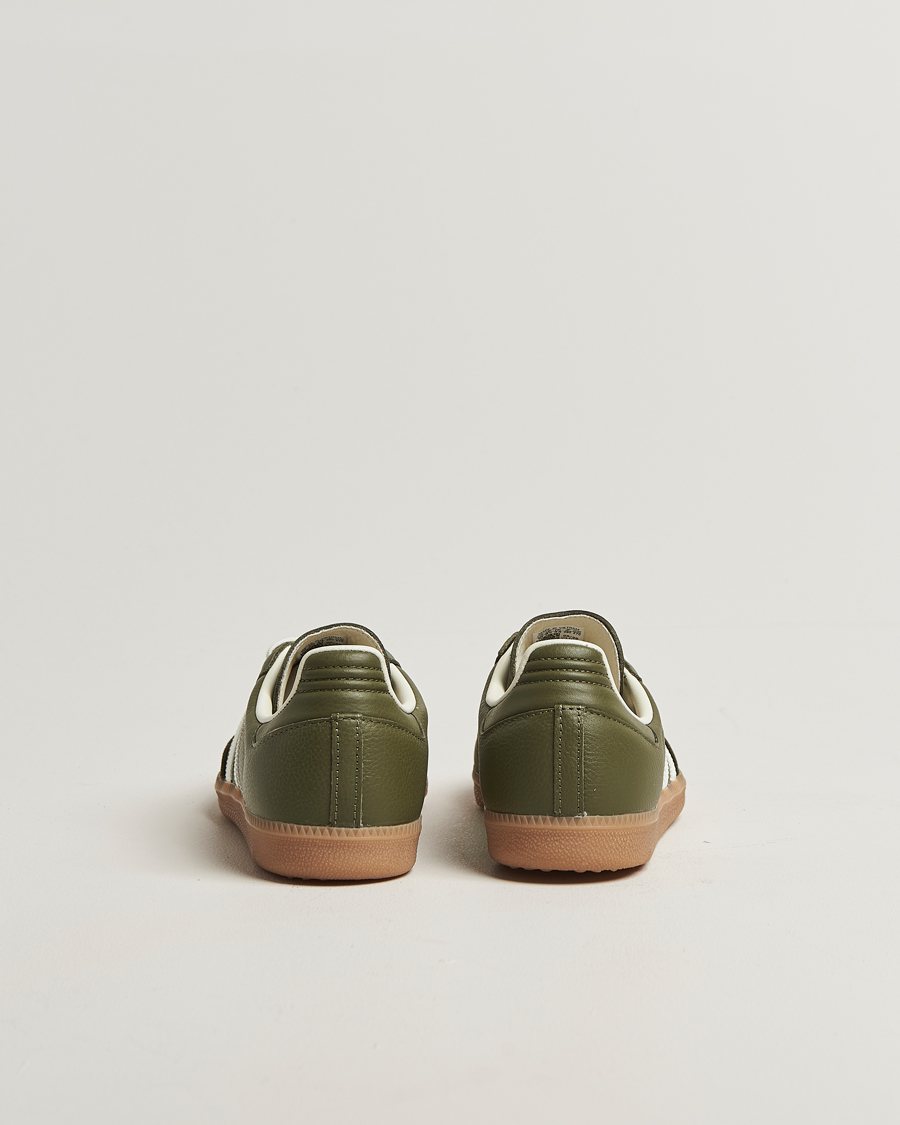 Homme | Baskets | adidas Originals | Samba OG Sneaker Khaki Green/Off White