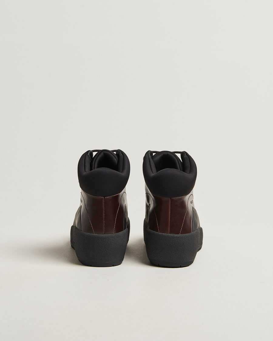 Homme | Bottes | Bally | Calys Laced Curling Boot Brown/Black