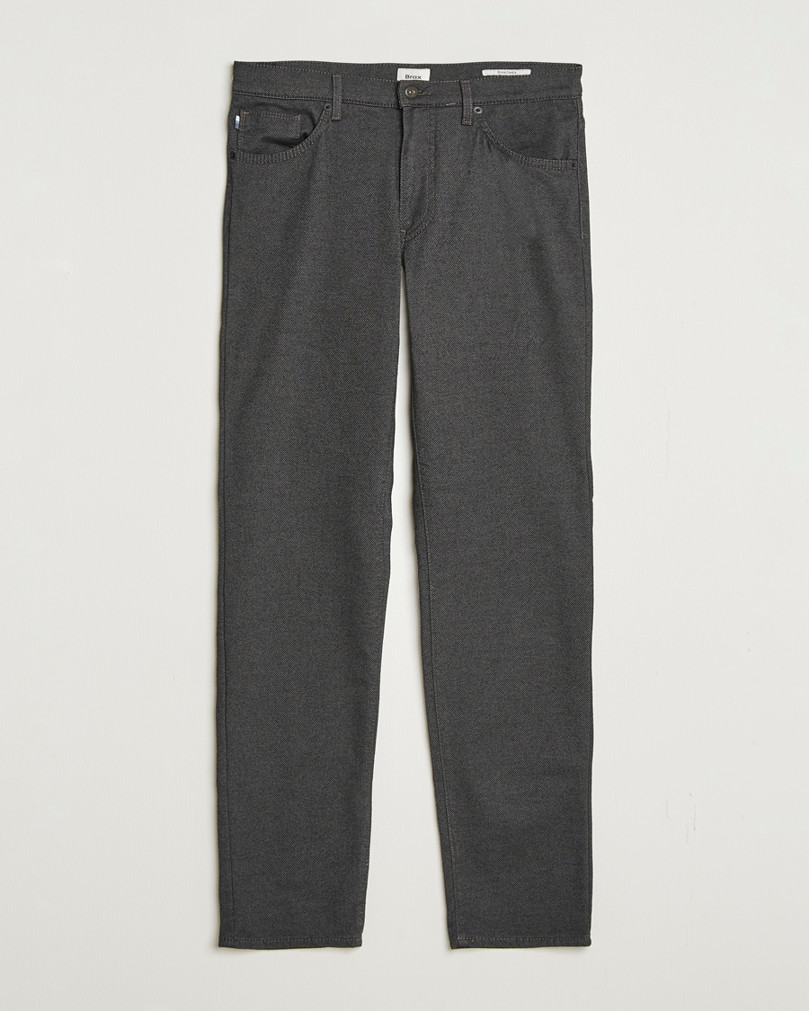 Homme | Pantalons | Brax | Cadiz Woo.Look 5-Pocket Pants Elephant Grey