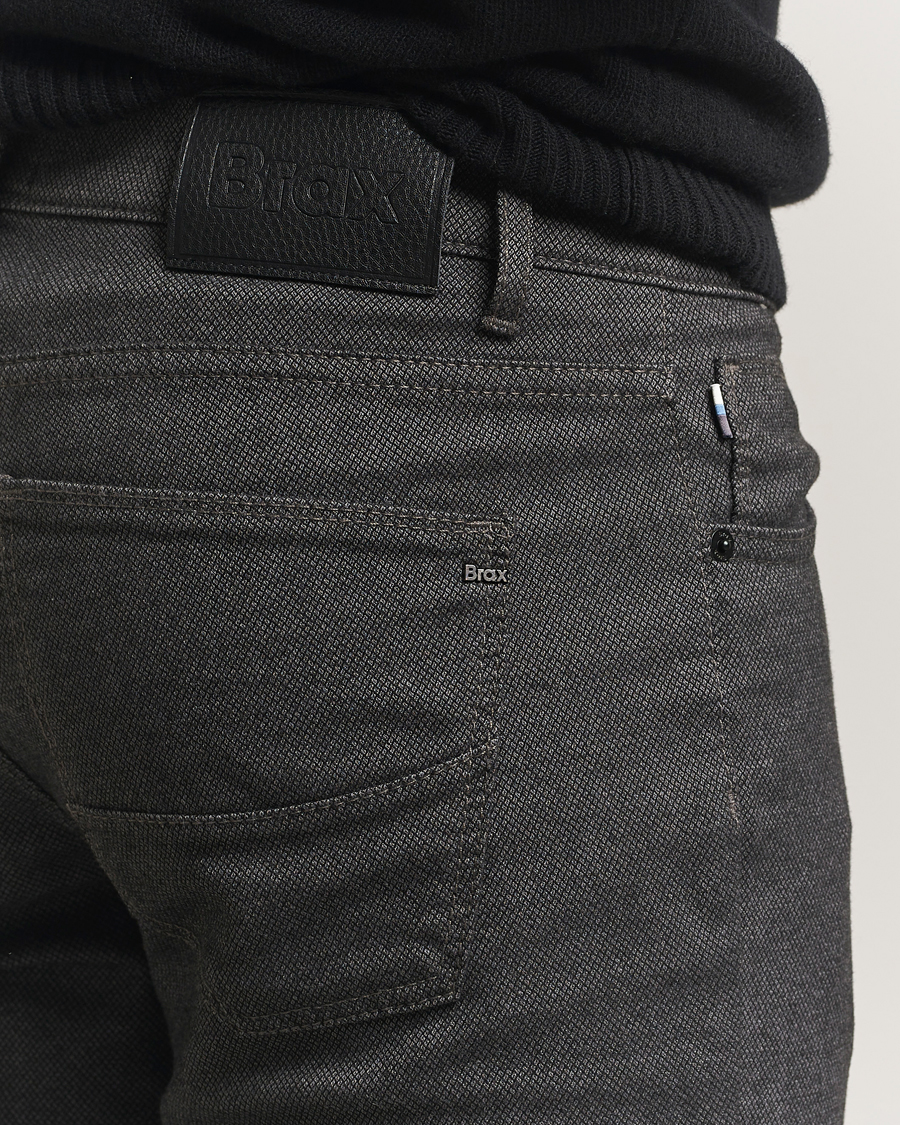 Homme | Pantalons | Brax | Cadiz Woo.Look 5-Pocket Pants Elephant Grey