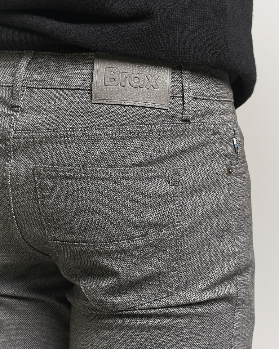 Homme | Pantalons | Brax | Cadiz Woo.Look 5-Pocket Pants Graphit