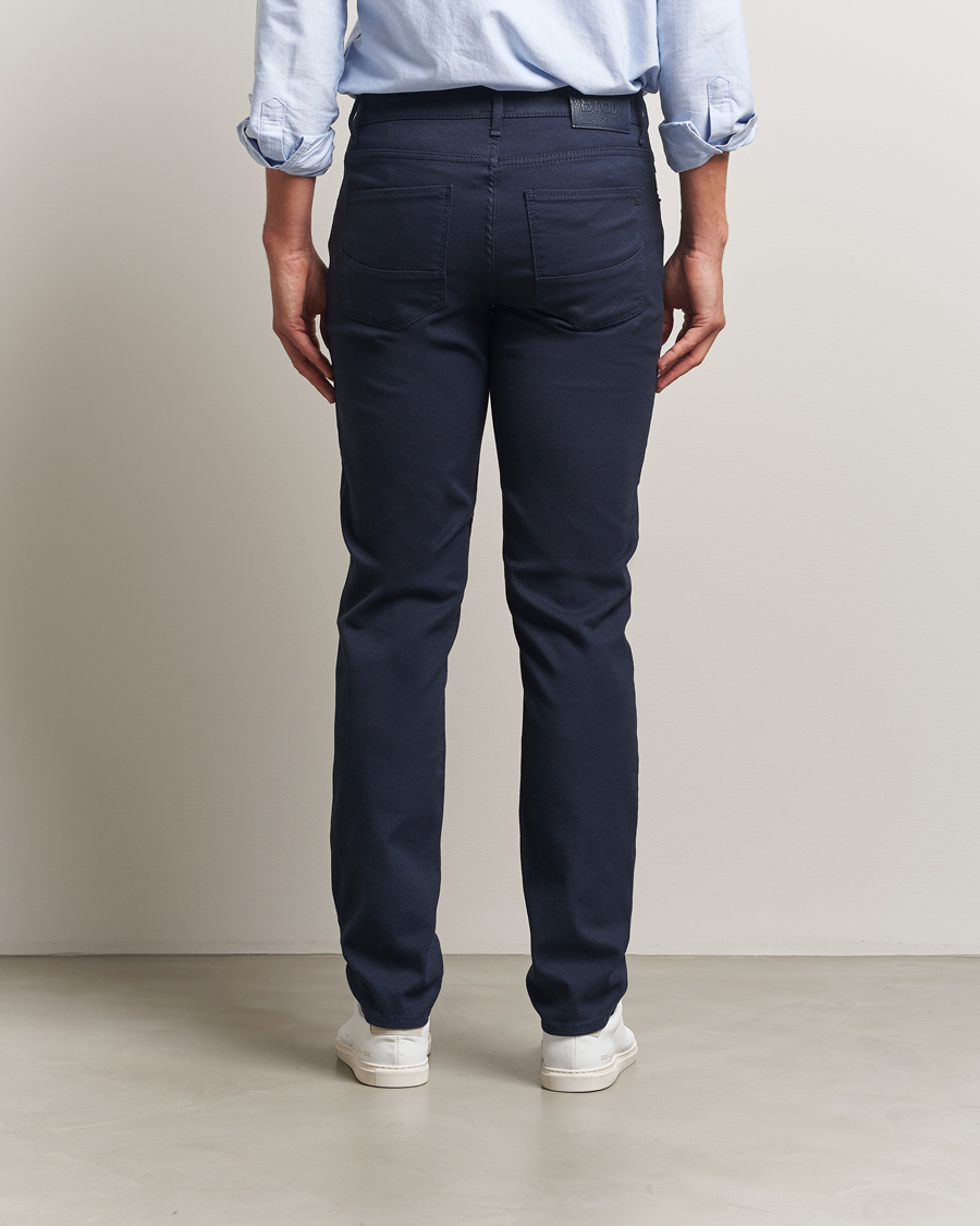 Homme | Pantalons | Brax | Cadiz Woo.Look 5-Pocket Pants Universe Blue