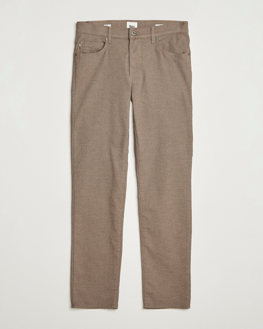 Homme | Pantalons | Brax | Cadiz Woo.Look 5-Pocket Pants Camel