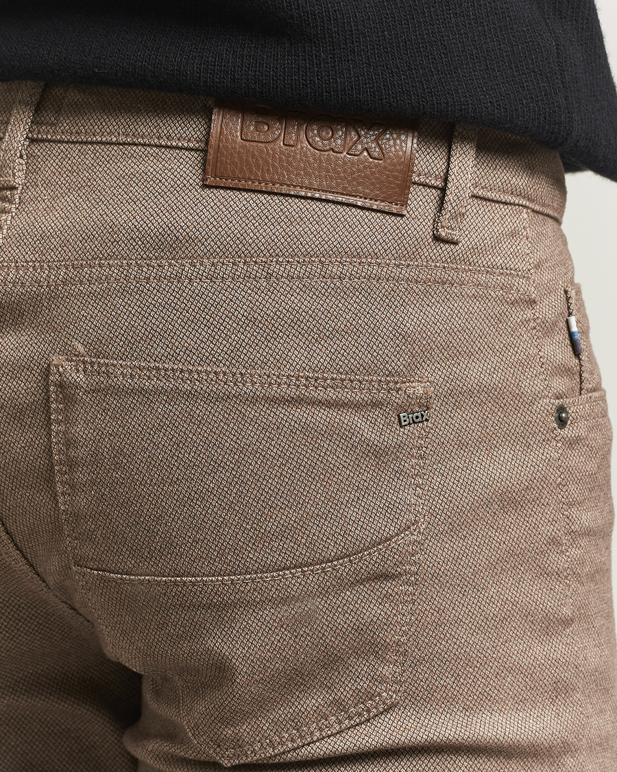Homme | Pantalons | Brax | Cadiz Woo.Look 5-Pocket Pants Camel