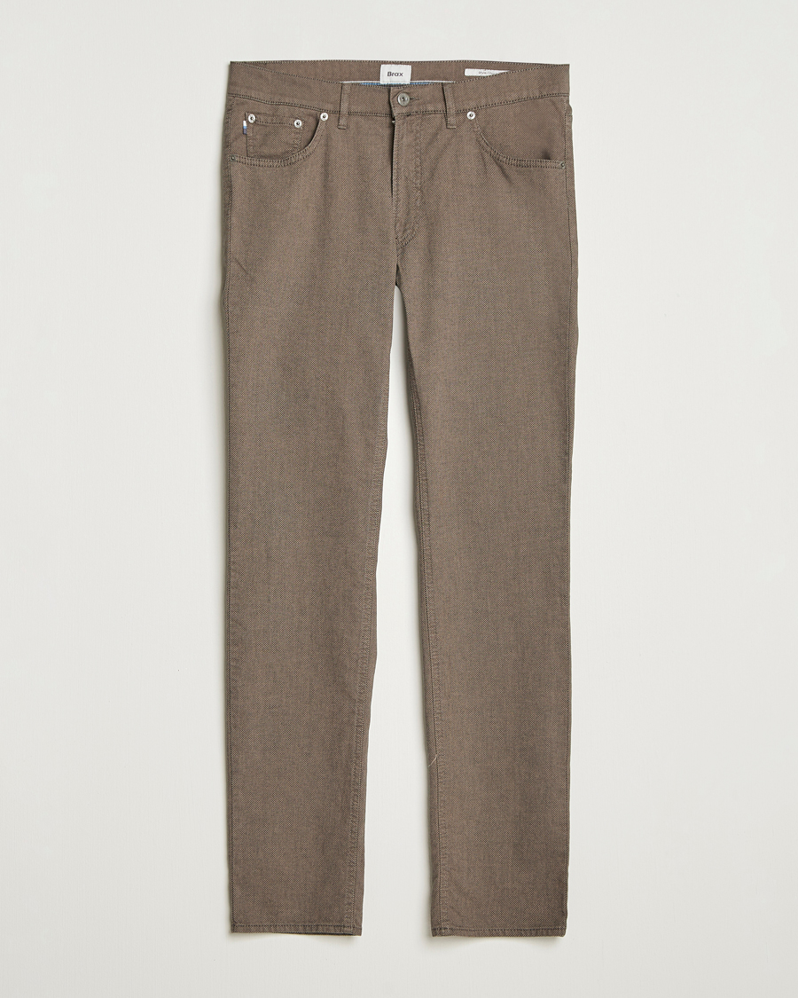Homme | Pantalons | Brax | Chuck Hi-Flex 5-Pocket Pants Walnut
