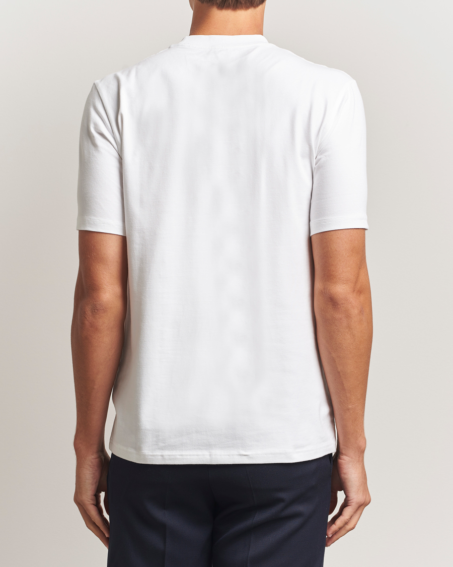 Homme | T-shirts | Bread & Boxers | High Neck T-Shirt White
