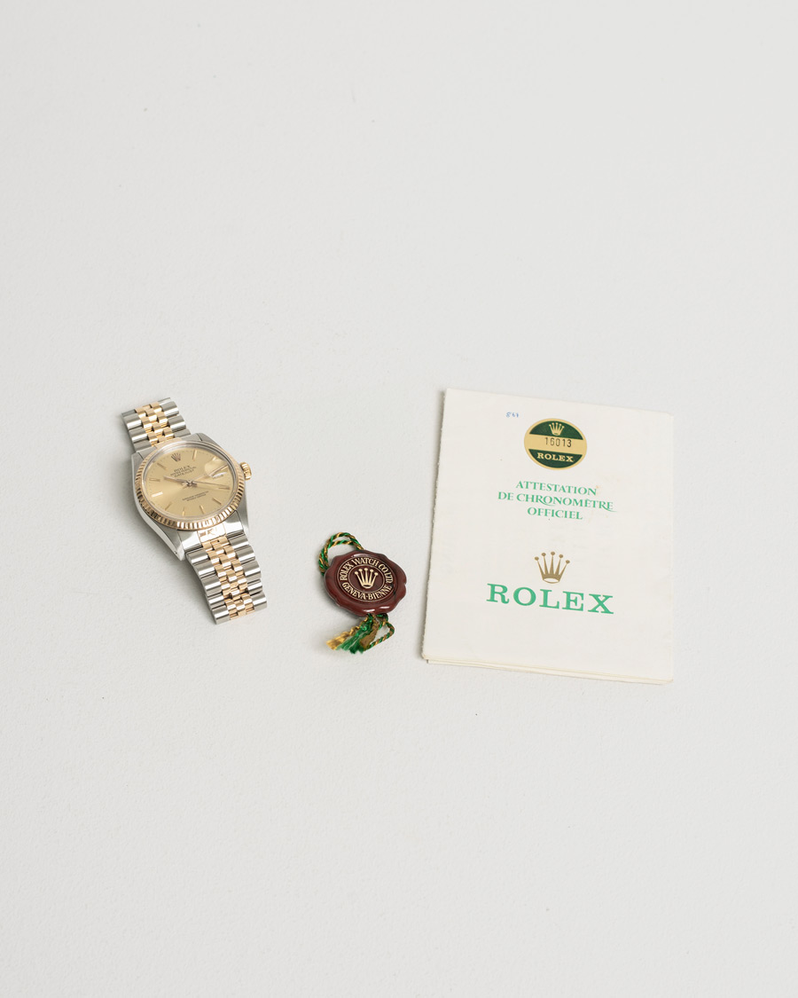 Homme | Rolex Pre-Owned Datejust 36 G/S | Rolex Pre-Owned | Datejust 36 G/S