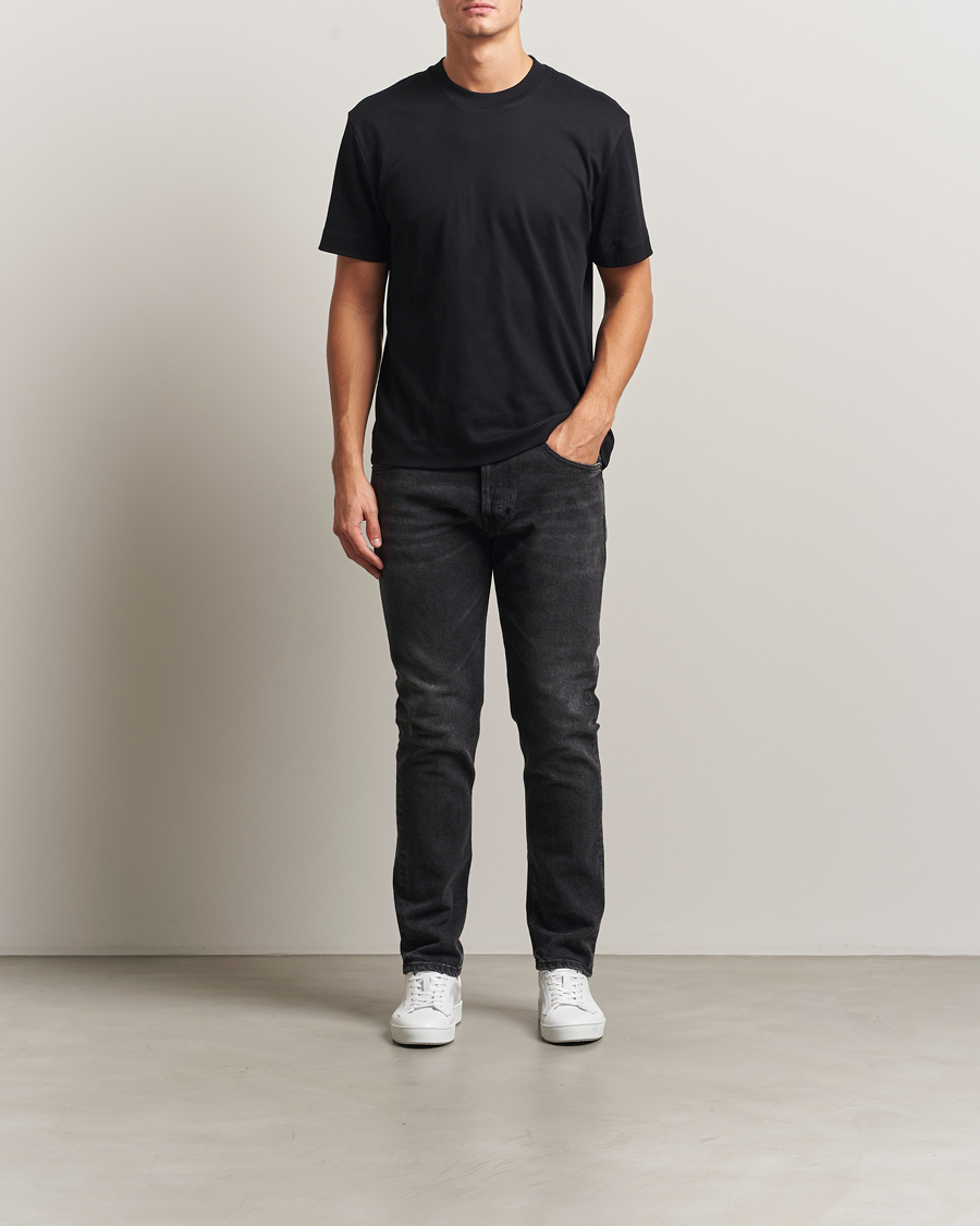 Homme | Jeans | Dondup | Icon Regular Fit Jeans Washed Black