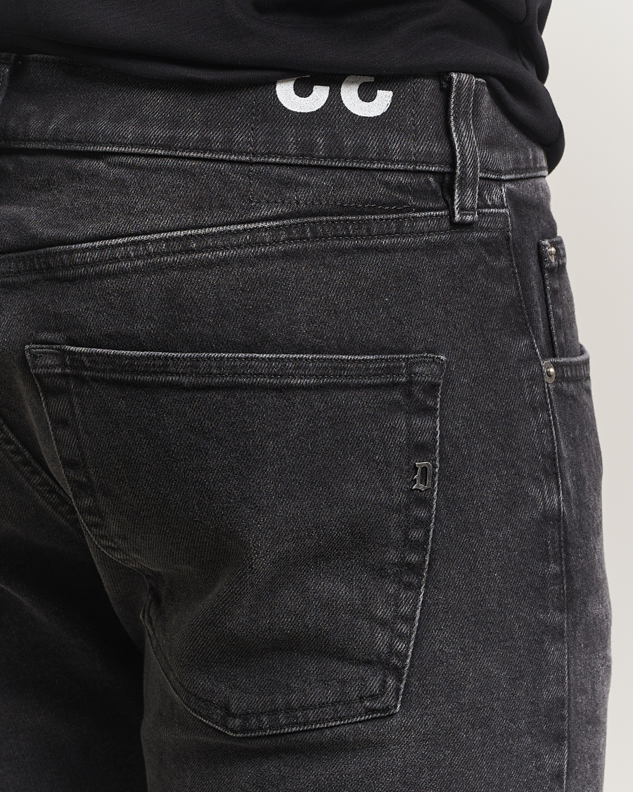 Homme | Jeans | Dondup | Icon Regular Fit Jeans Washed Black