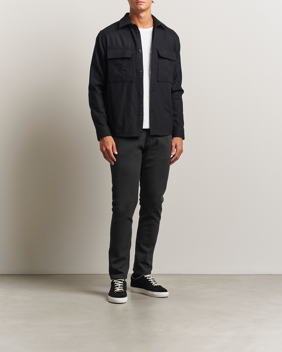 Homme | Pantalons | Dondup | Icon Bullstretch 5-Pocket Pants Dark Grey