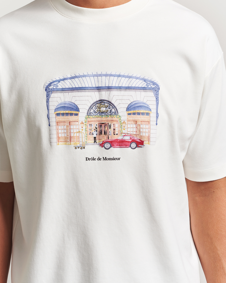 Homme | T-shirts | Drôle de Monsieur | Palace T-Shirt Off White