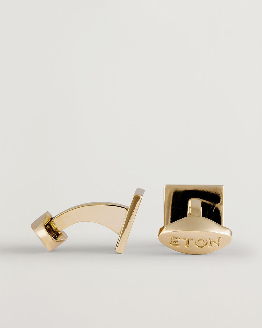 Homme | Boutons De Manchette | Eton | Mother of Pearl Cufflink Beige