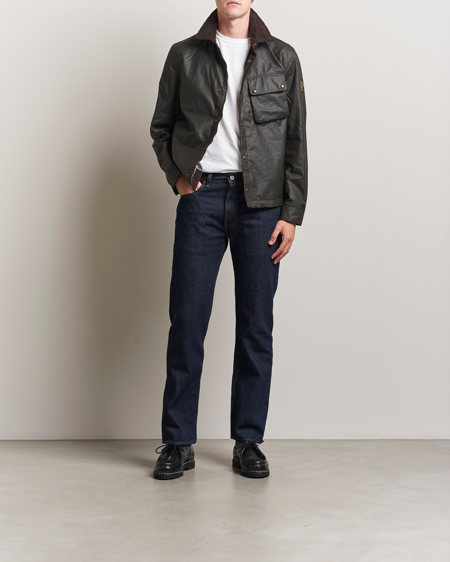 Homme | Manteaux Et Vestes | Belstaff | Ground Wax Jacket Faded Olive