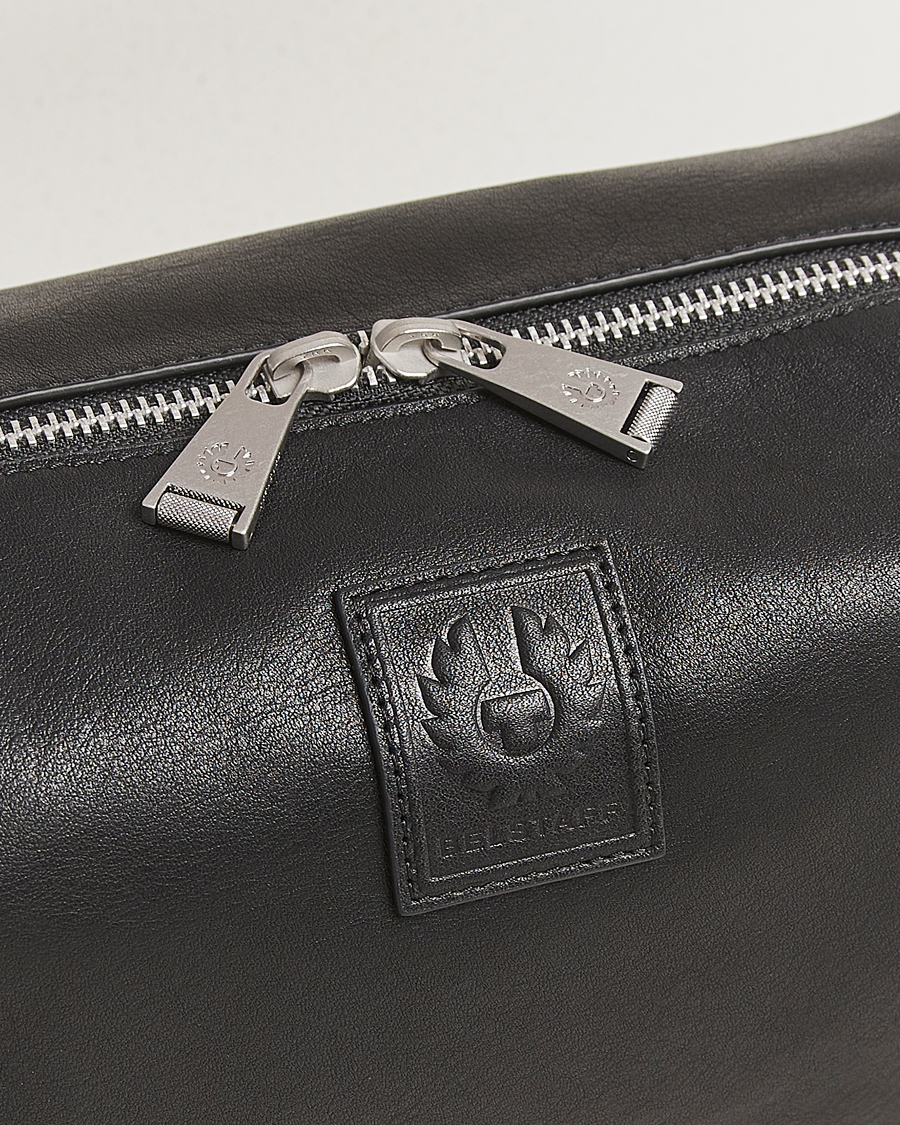 Homme | Belstaff Maclagan Leather Wash Bag Black | Belstaff | Maclagan Leather Wash Bag Black