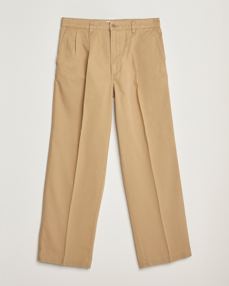 Homme | Pantalons | Dockers | Original Pleated Chino Loose Harvest Gold