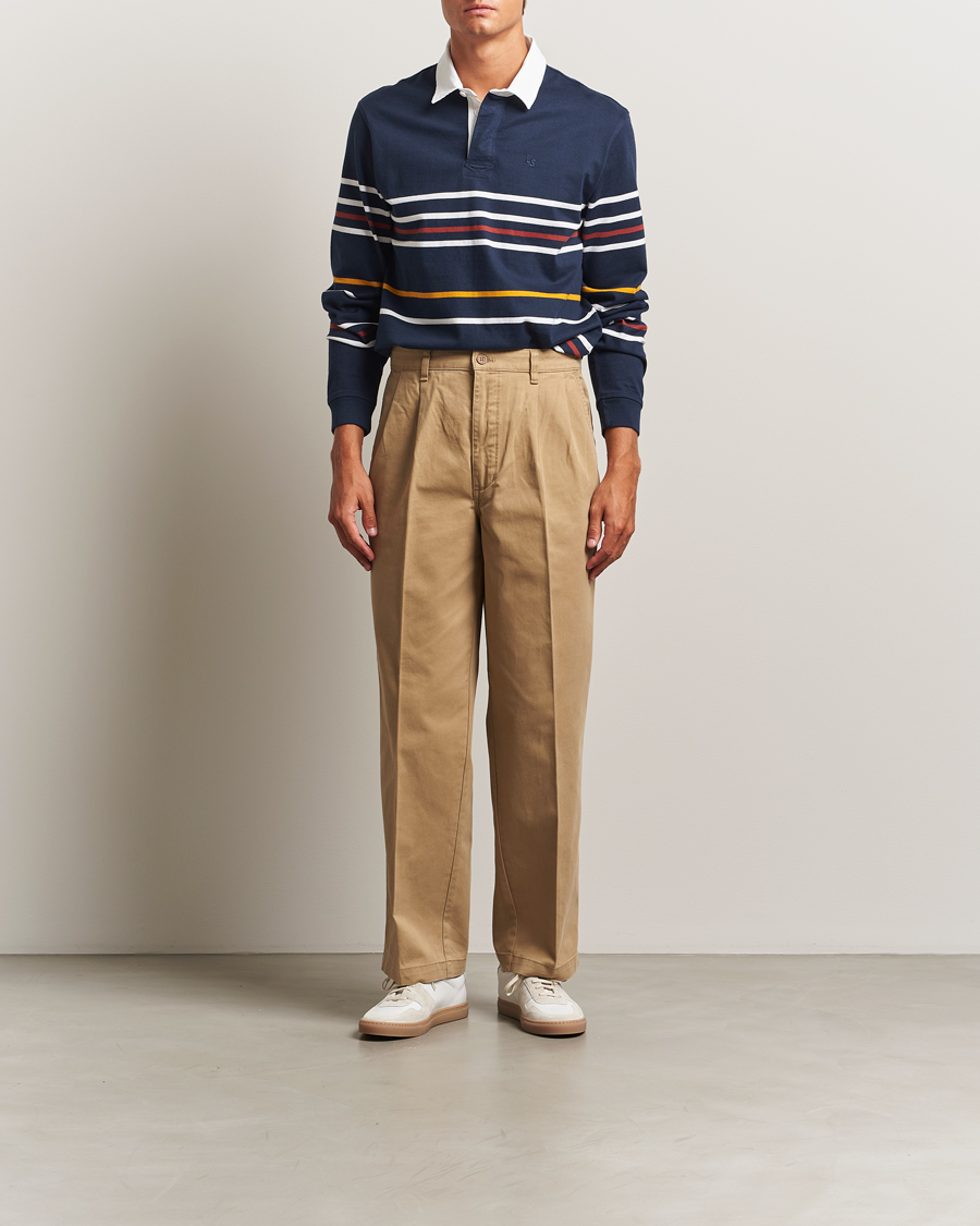 Homme | Pantalons | Dockers | Original Pleated Chino Loose Harvest Gold