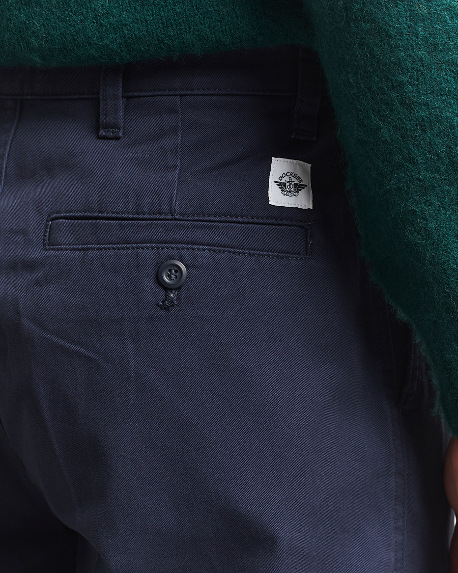 Homme | Pantalons | Dockers | Original Pleated Chino Loose Navy