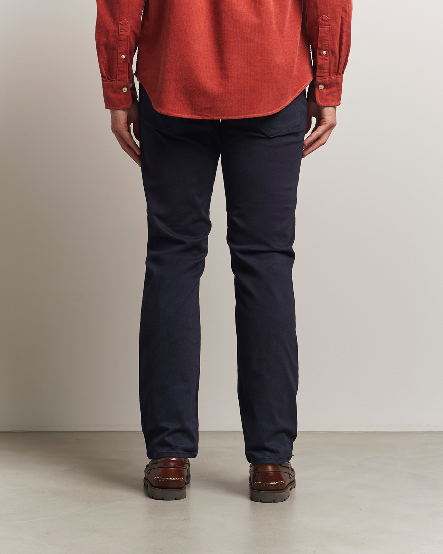 Homme | Pantalons | Gant | Regular Fit Moleskin 5-Pocket Trousers Evening Blue