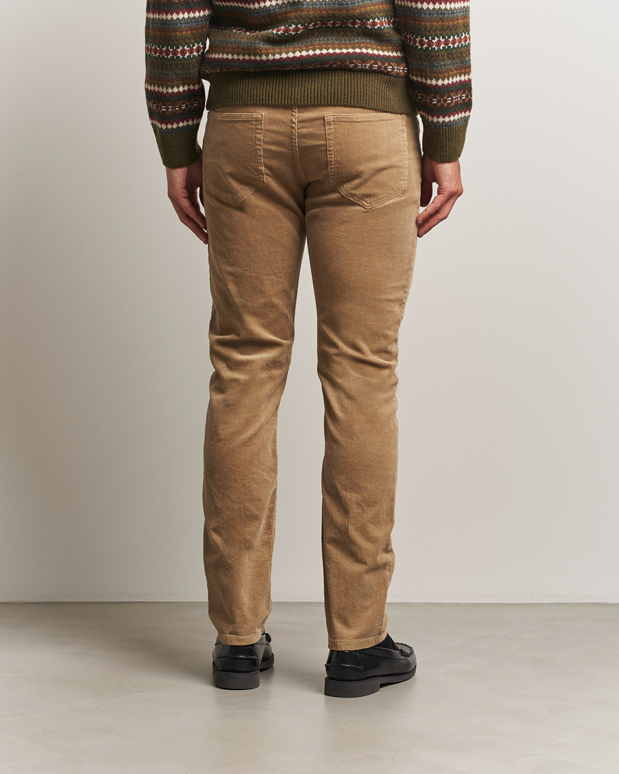 Homme | Pantalons | GANT | Cord 5-Pocket Jeans Light Taupe