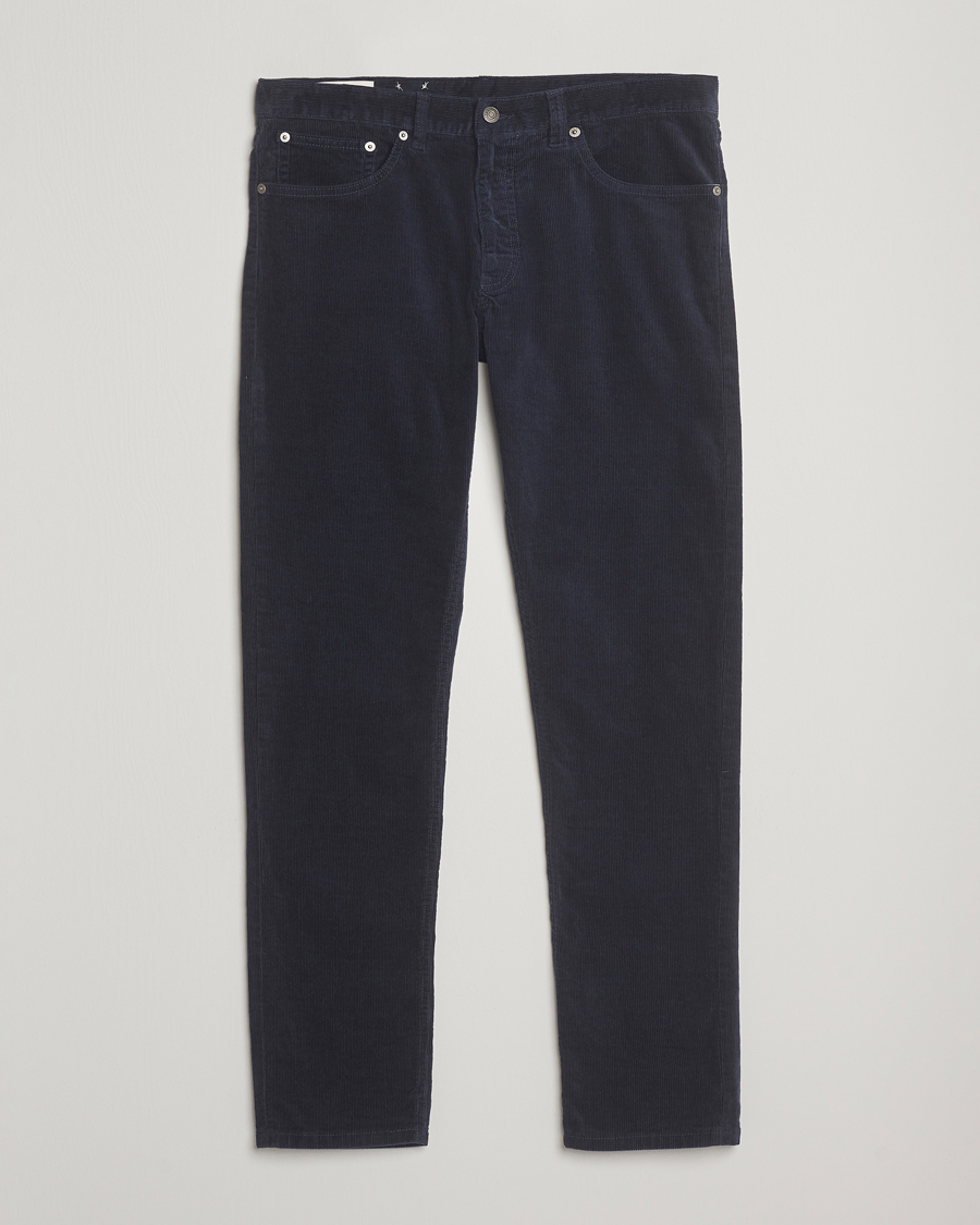 Homme | Pantalons | Gant | Cord 5-Pocket Jeans Evening Blue