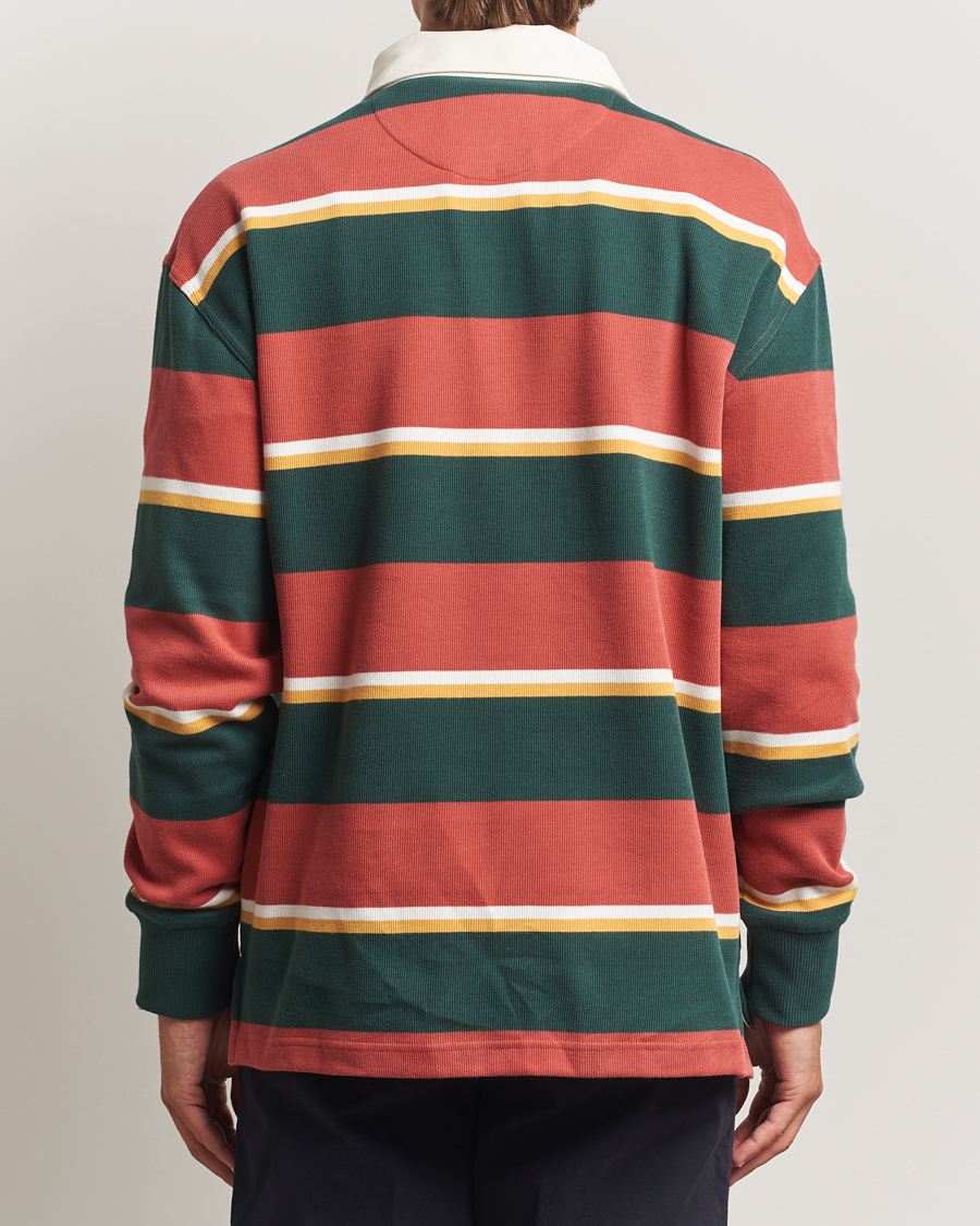 Homme | Pulls Et Tricots | GANT | Striped Heavy Rugger Modern Rust